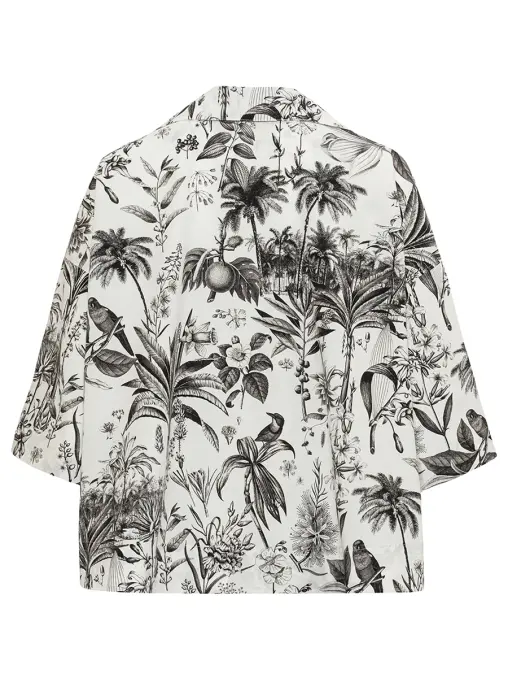 Рубашка хлопковая "Пальма" BESSMENNO