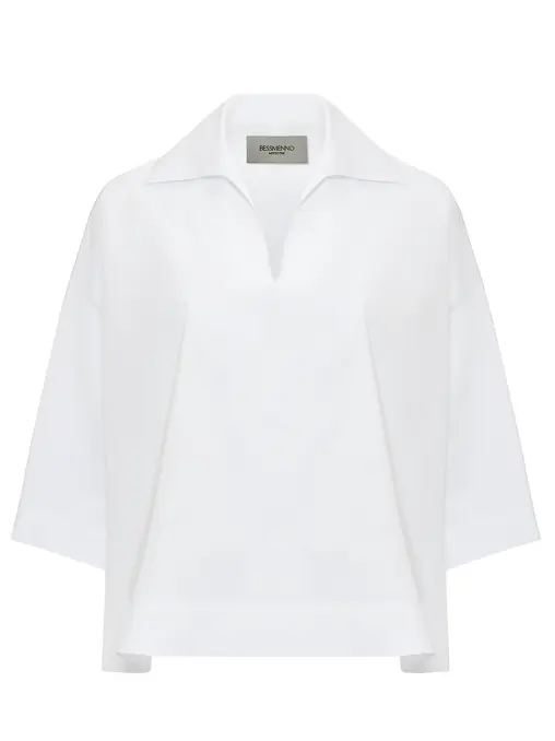 Рубашка хлопковая BESSMENNO