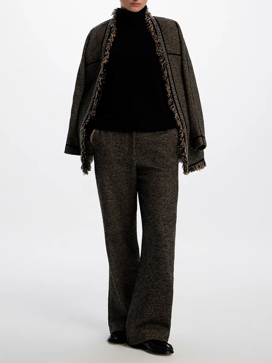 Жакет шерстяной