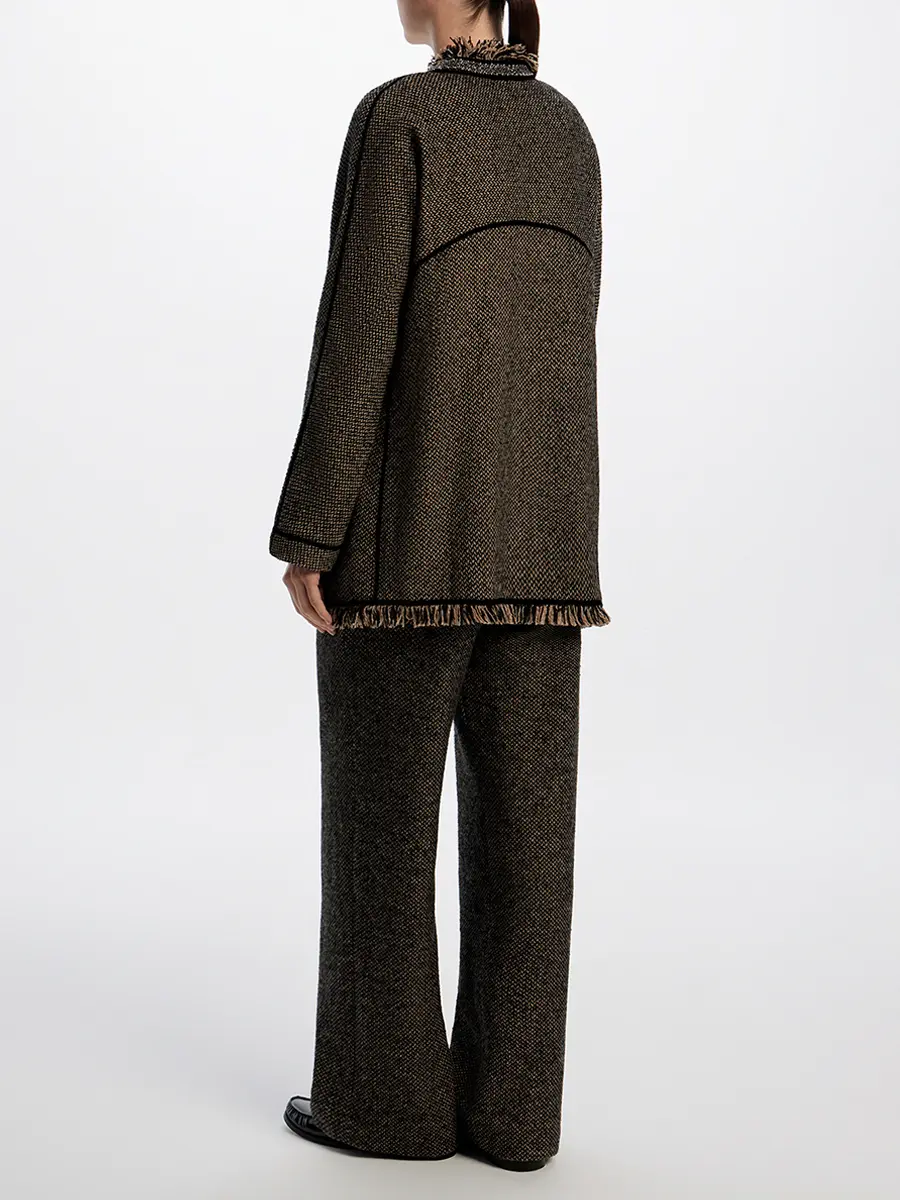 Жакет шерстяной