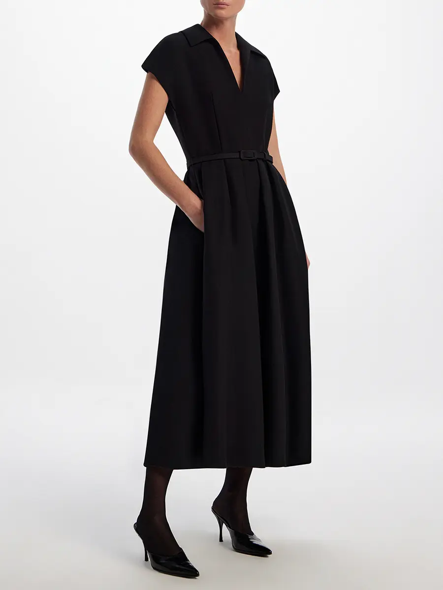 Платье шерстяное