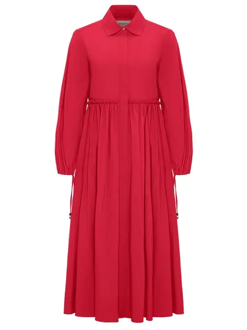 Платье хлопковое с шармами BESSMENNO