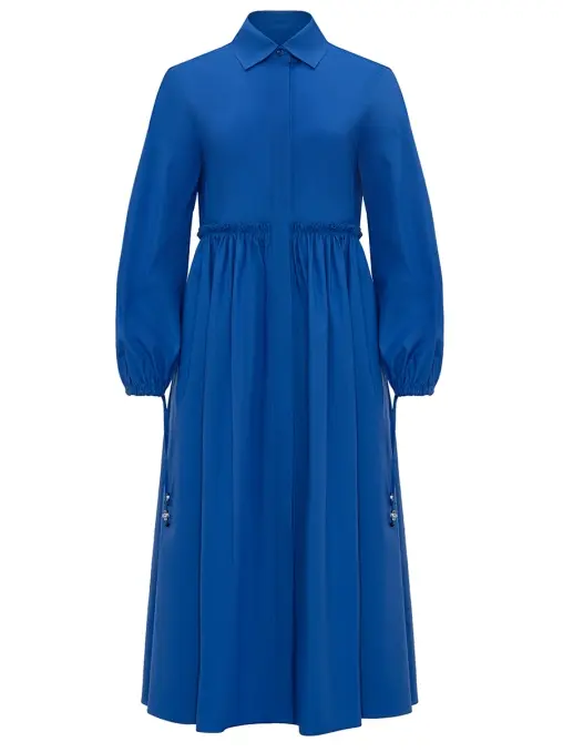 Платье хлопковое с шармами BESSMENNO