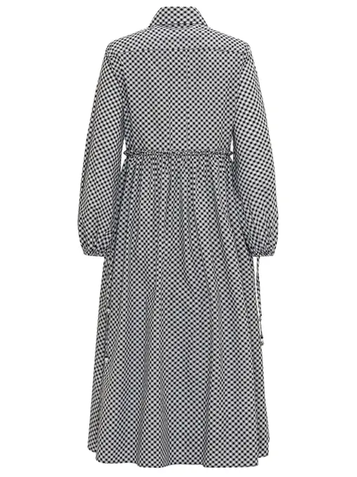 Платье хлопковое "Клетка" BESSMENNO