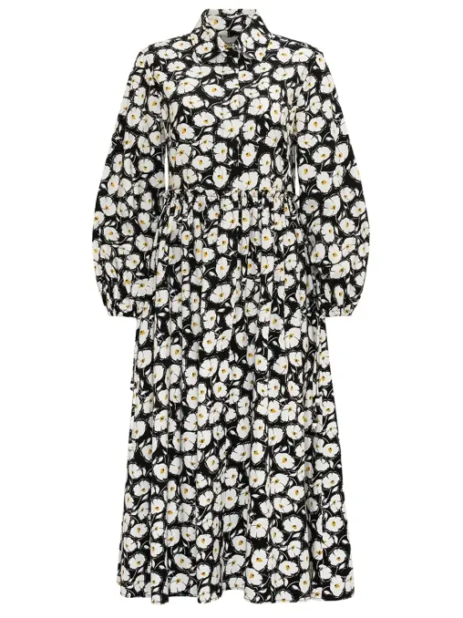 Платье хлопковое "Белые цветы" BESSMENNO