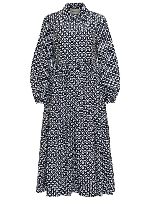 Платье хлопковое "Чешуя" BESSMENNO