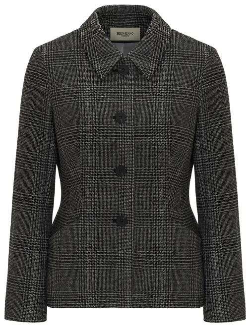 Жакет шерстяной с люрексом BESSMENNO