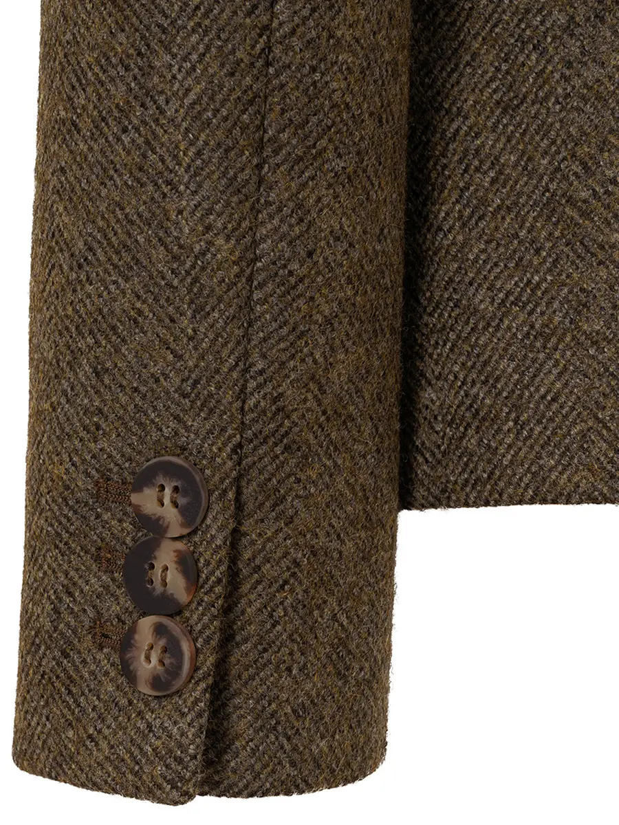 Жакет шерстяной