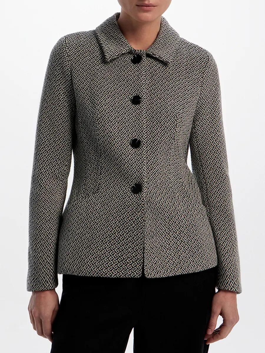 Жакет шерстяной