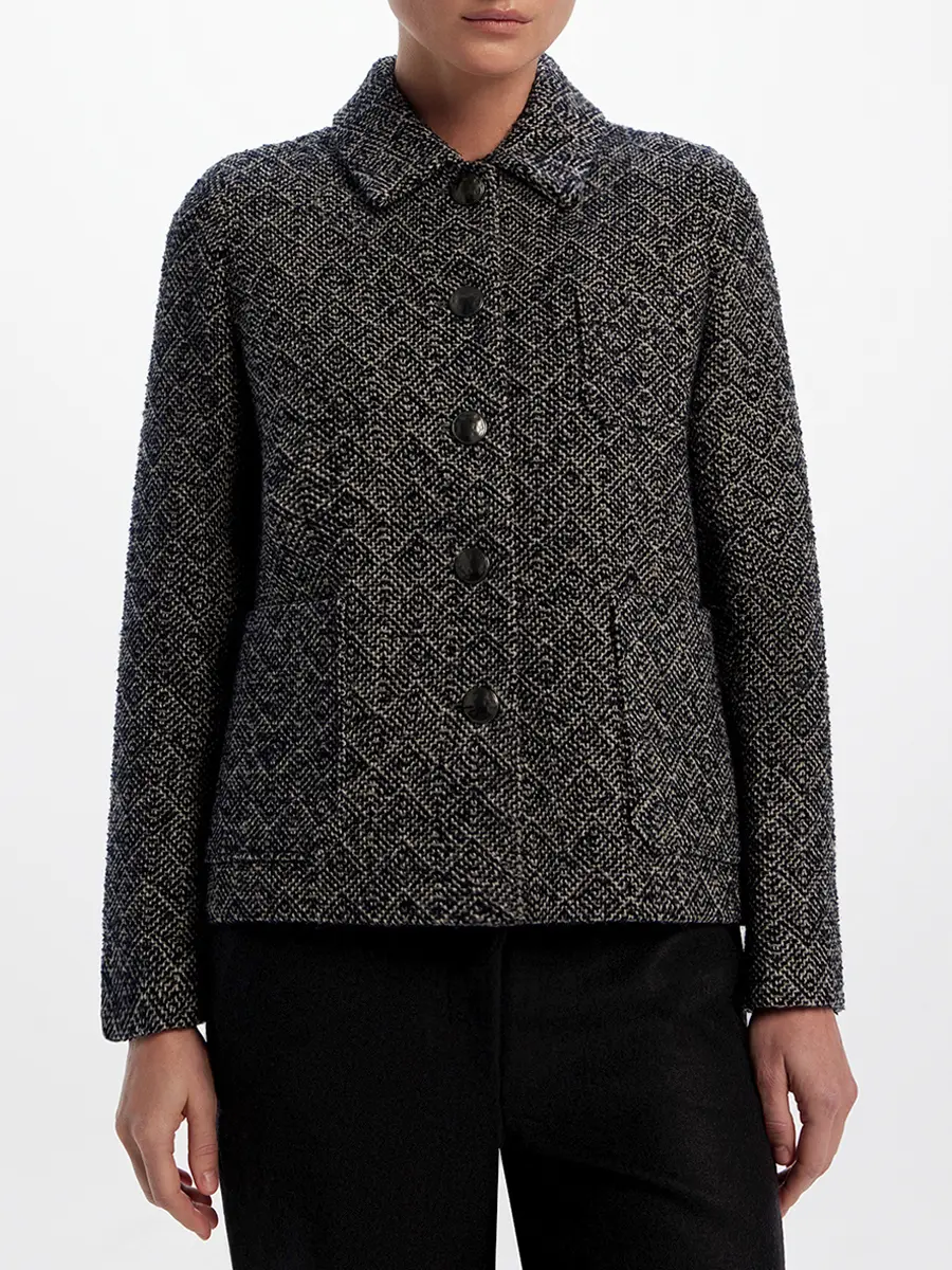 Жакет шерстяной