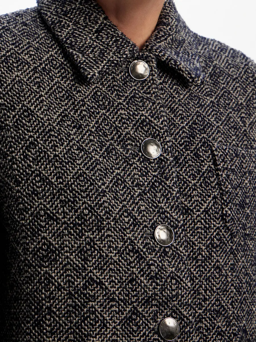 Жакет шерстяной