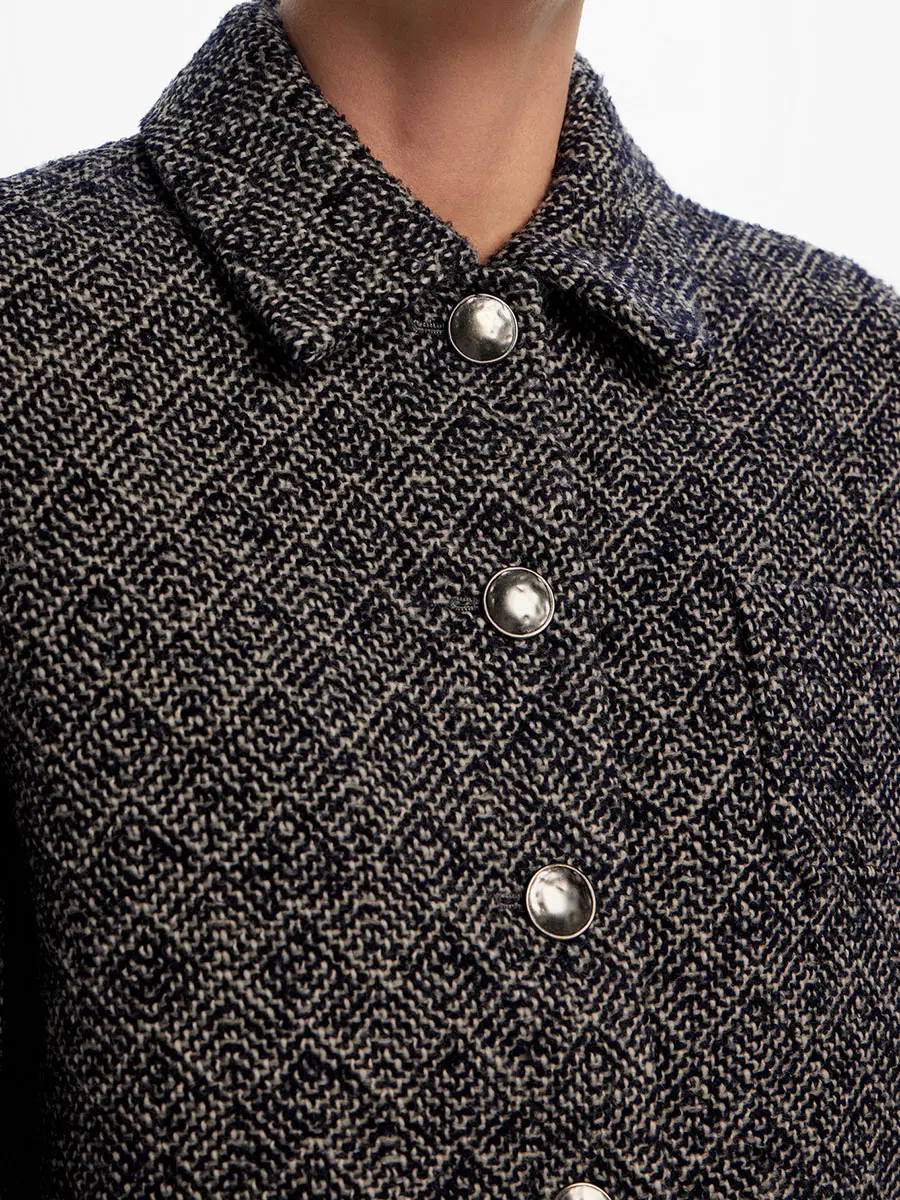 Жакет шерстяной