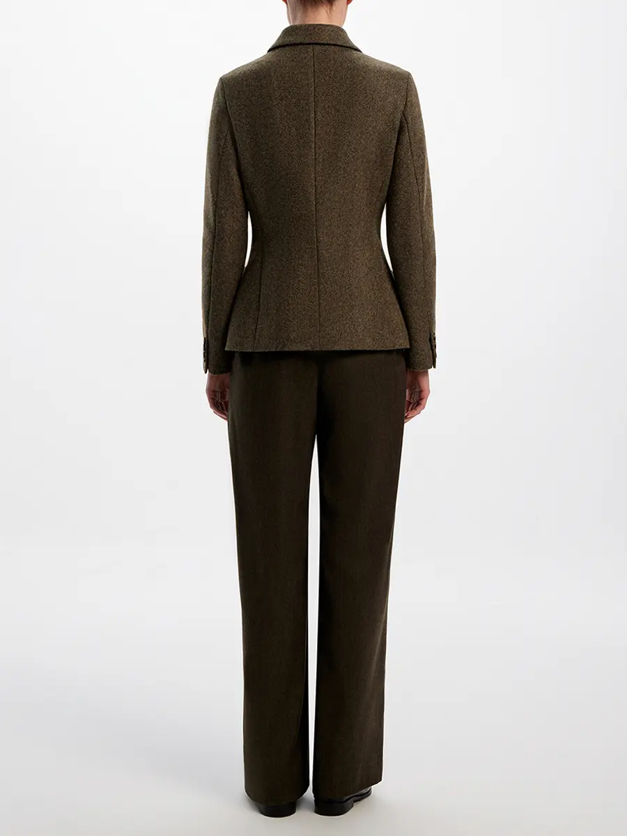 Брюки шерстяные