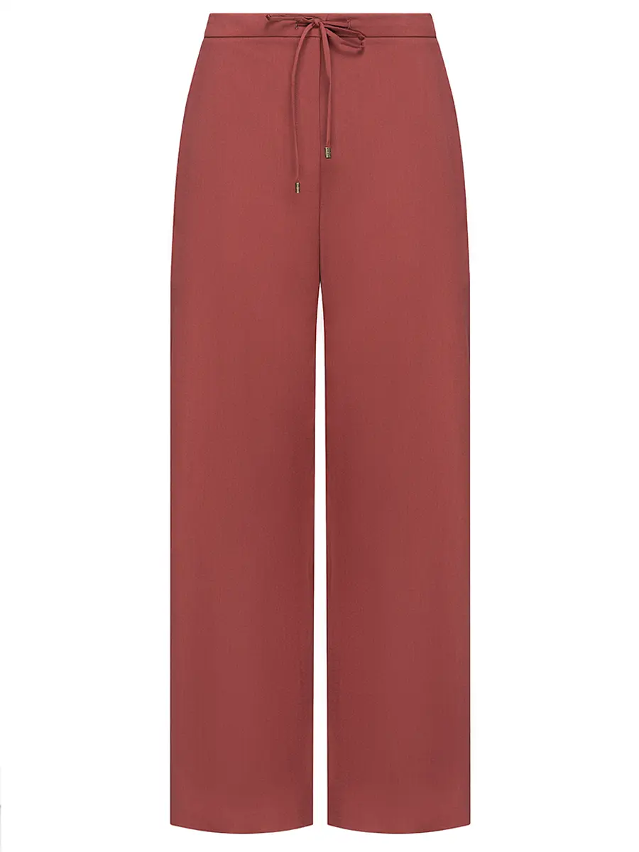 Брюки однотонные