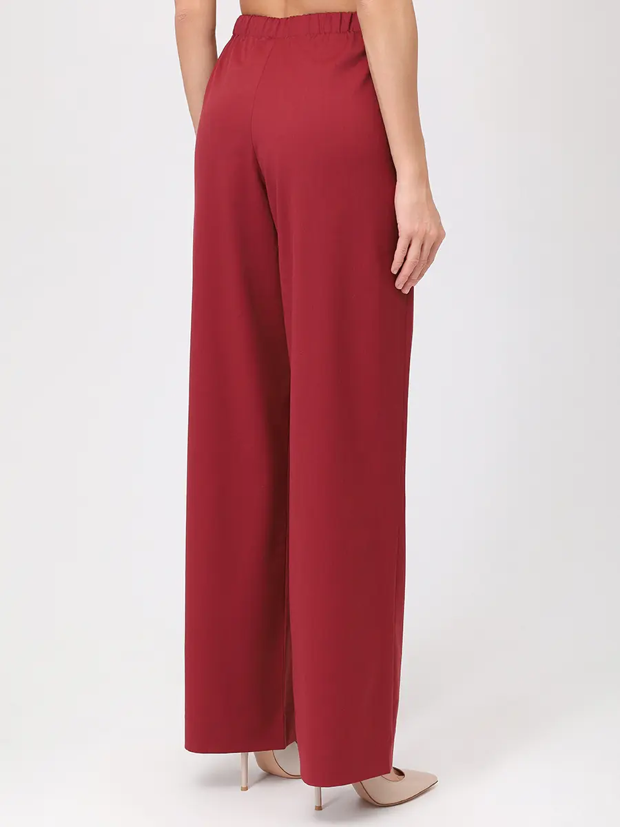 Брюки однотонные