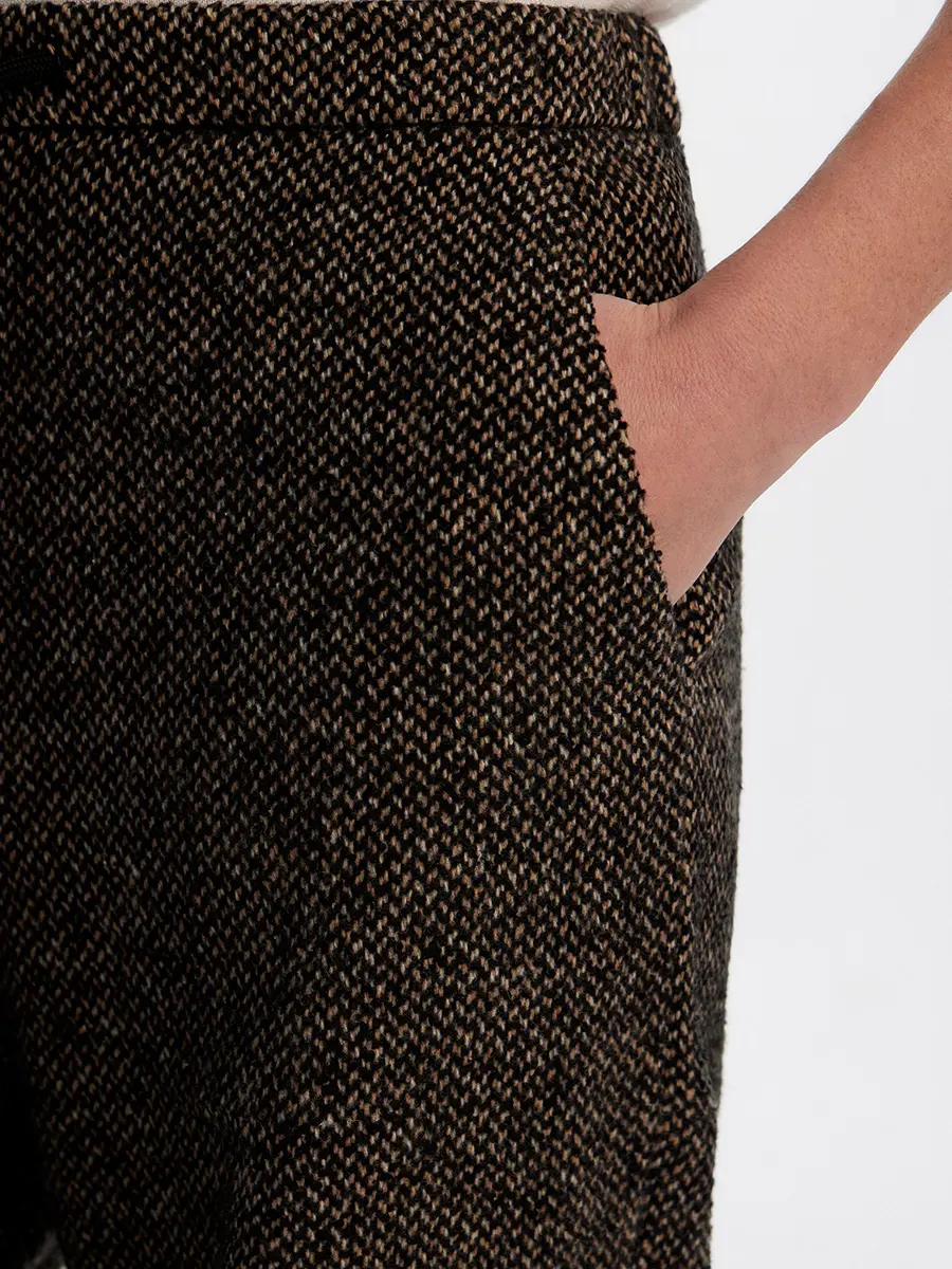 Брюки шерстяные