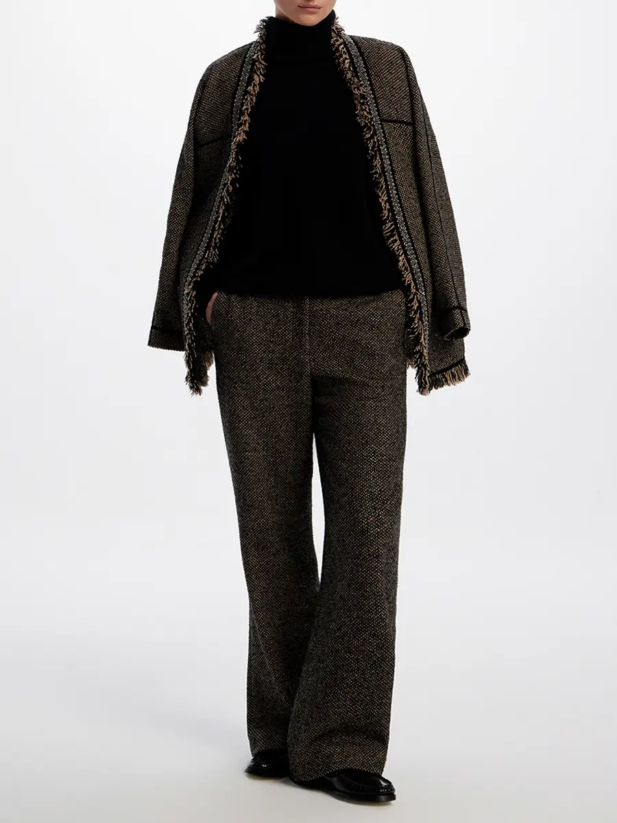 Брюки шерстяные