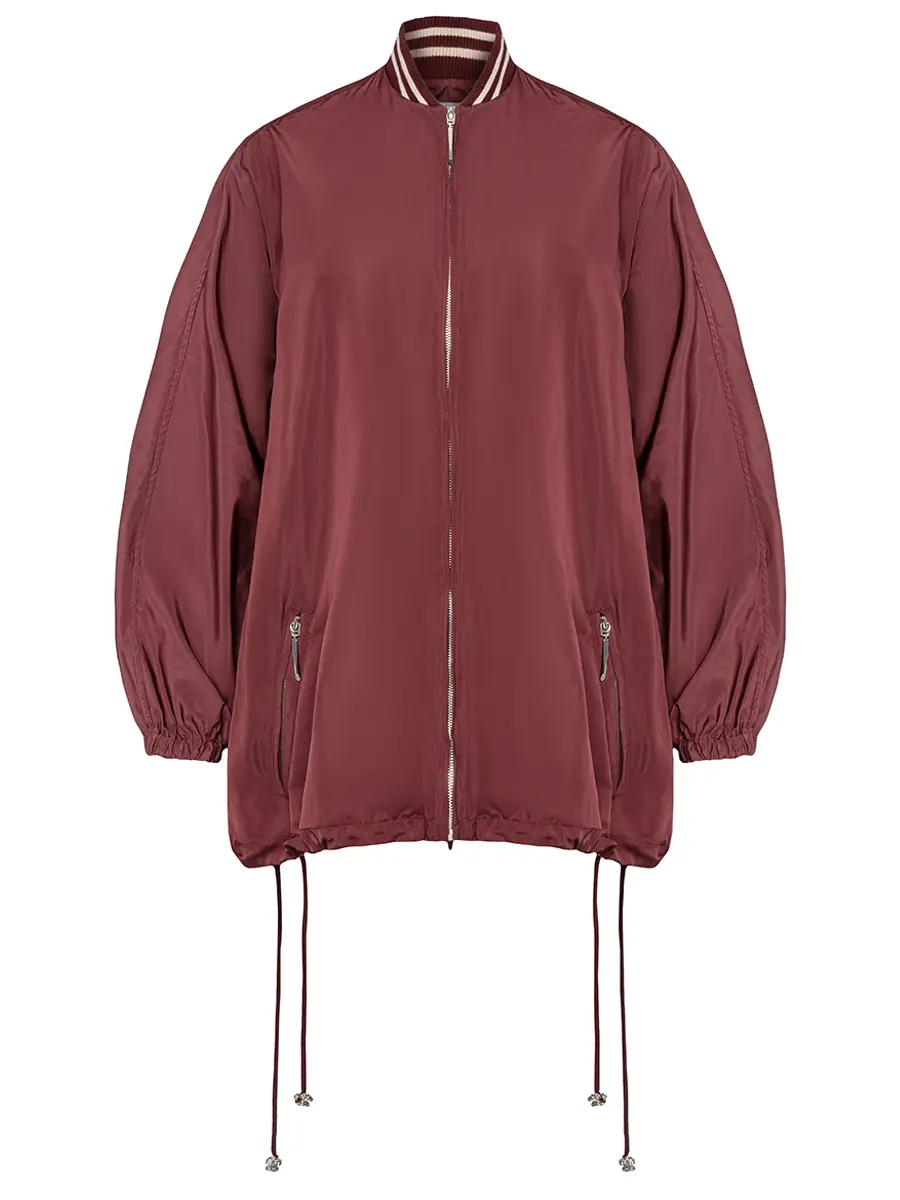 Ветровка однотонная