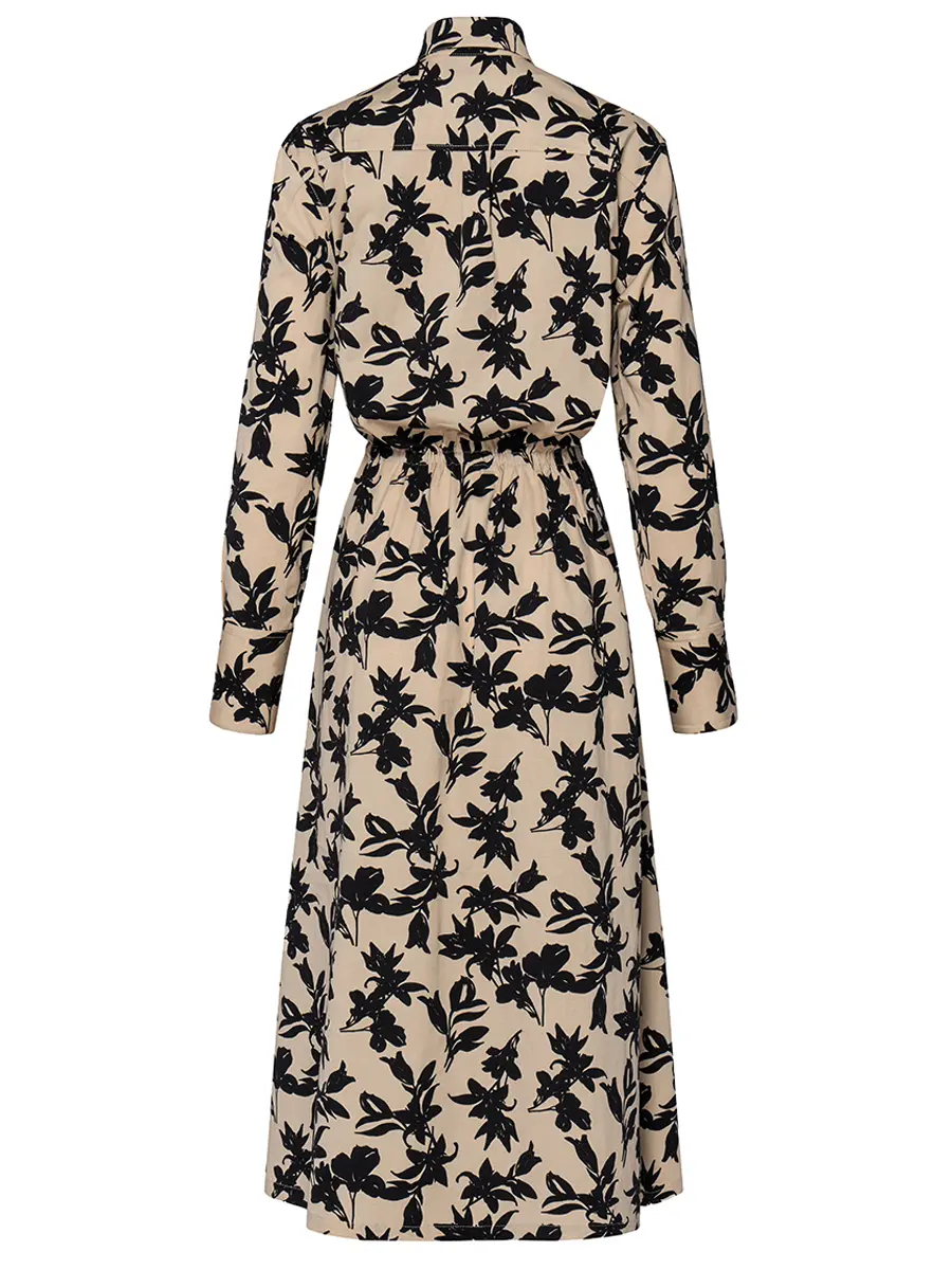 Платье из хлопка и шелка