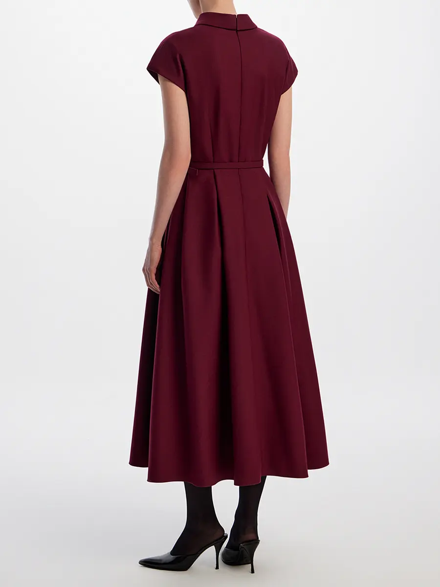 Платье шерстяное