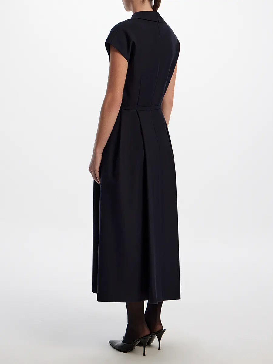 Платье шерстяное