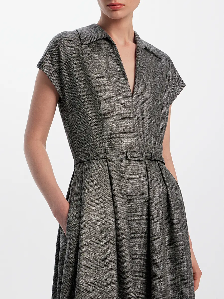 Платье из вискозы