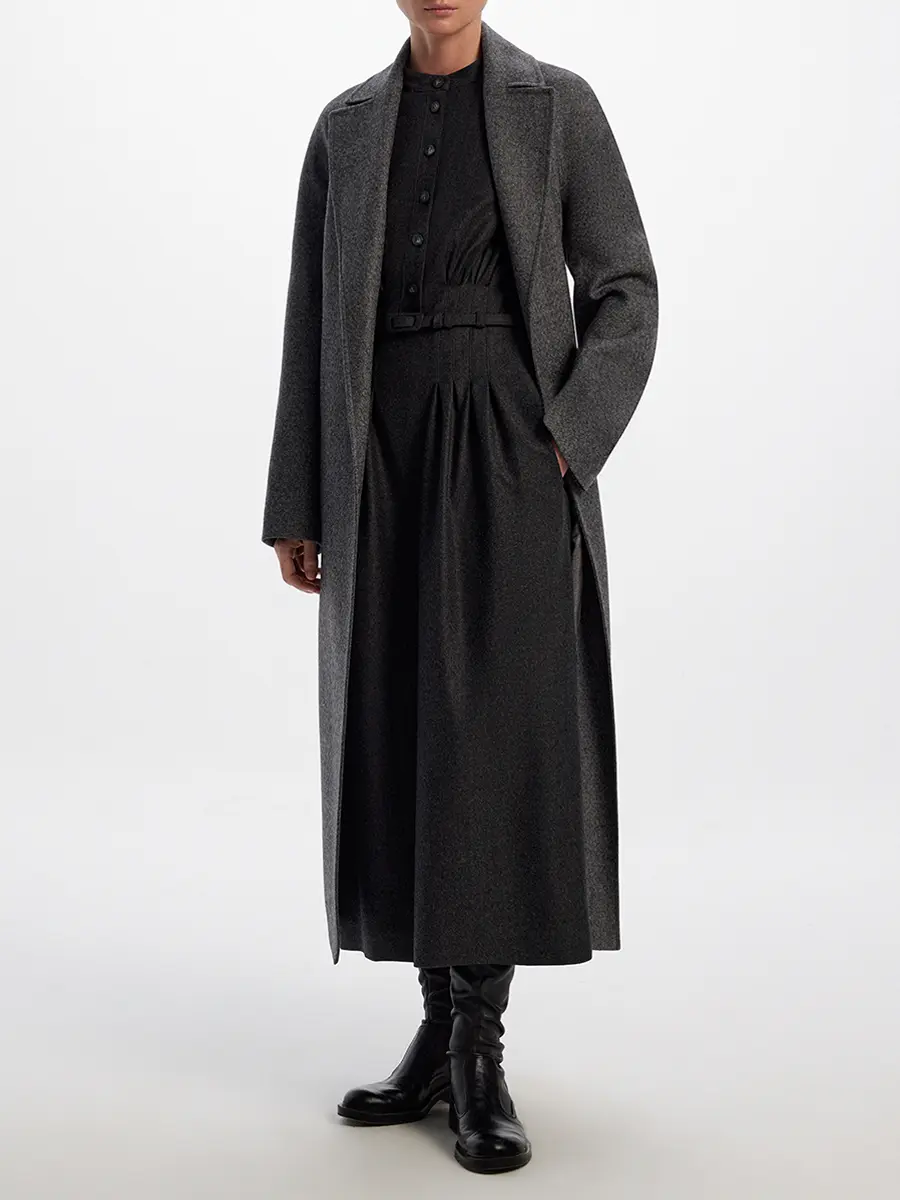 Платье из кашемира и шерсти