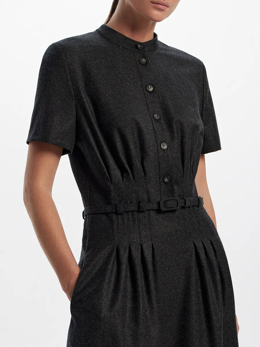 Платье из кашемира и шерсти