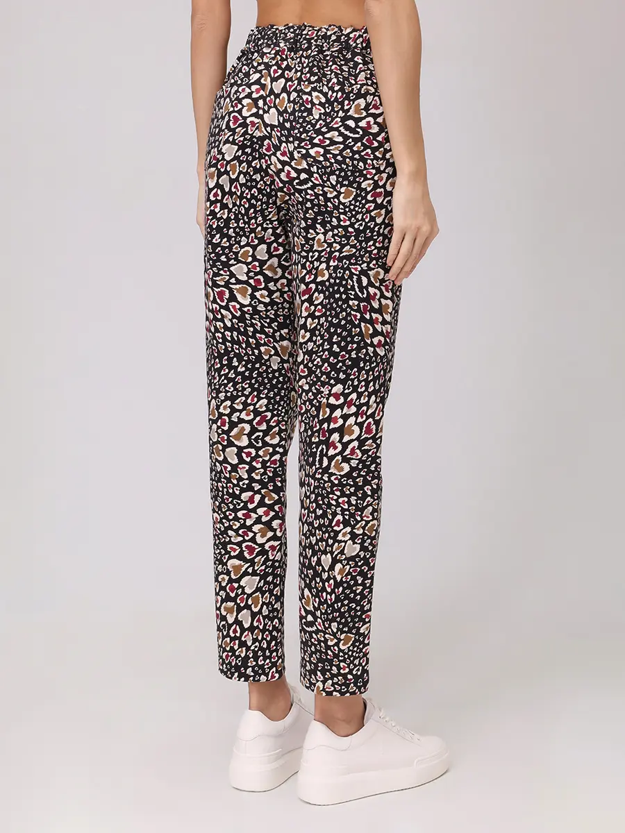 Брюки хлопковые "Сердечко"