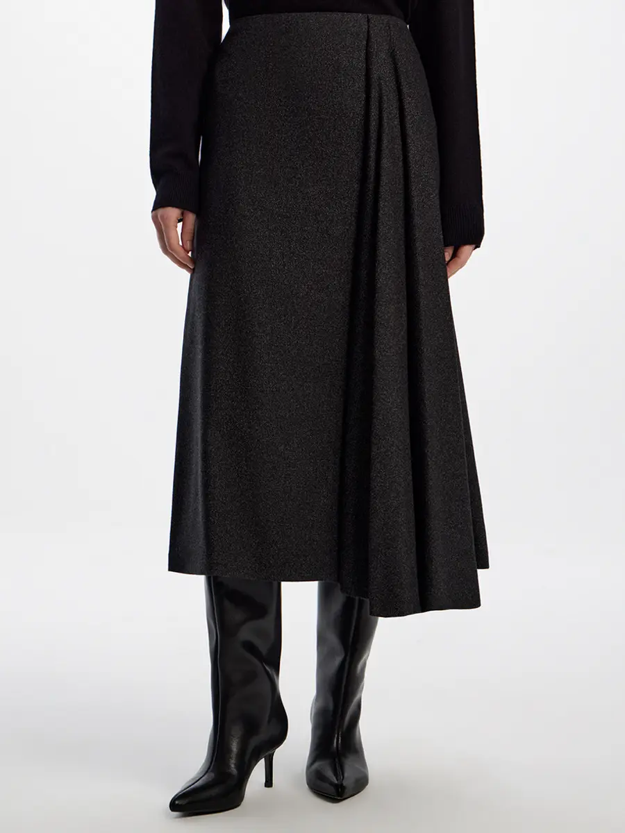 Юбка шерстяная