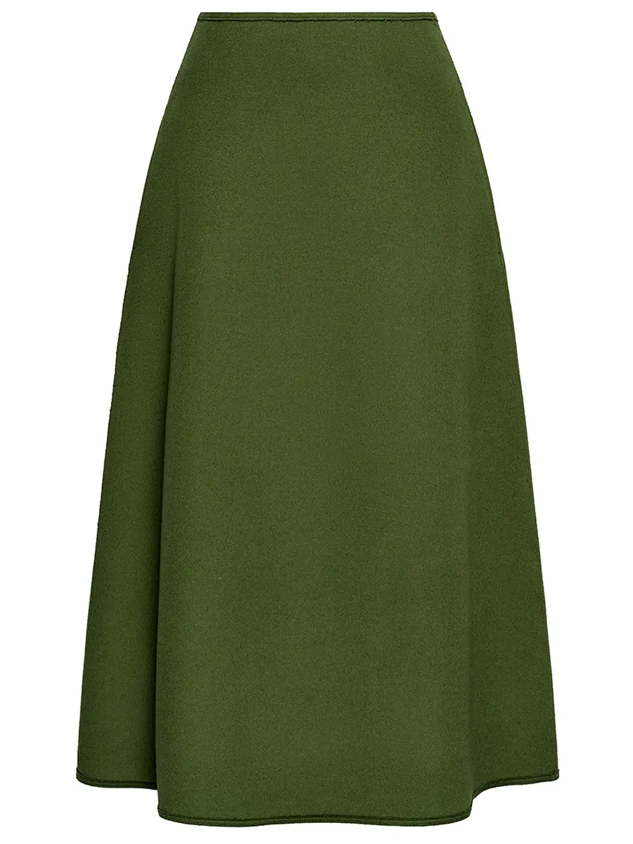 Юбка из ангоры и шерсти