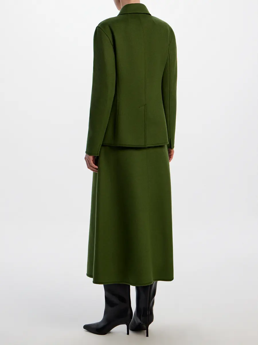 Юбка из ангоры и шерсти