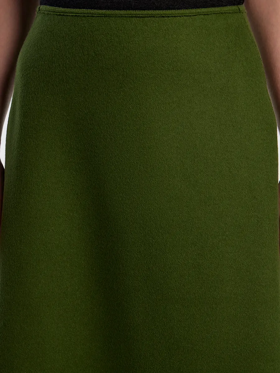 Юбка из ангоры и шерсти