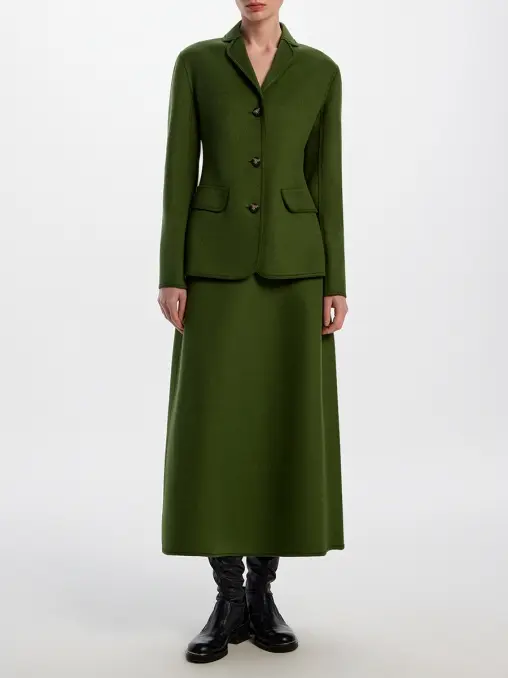 Юбка из ангоры и шерсти BESSMENNO