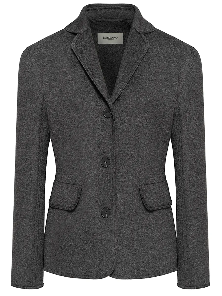 Жакет шерстяной