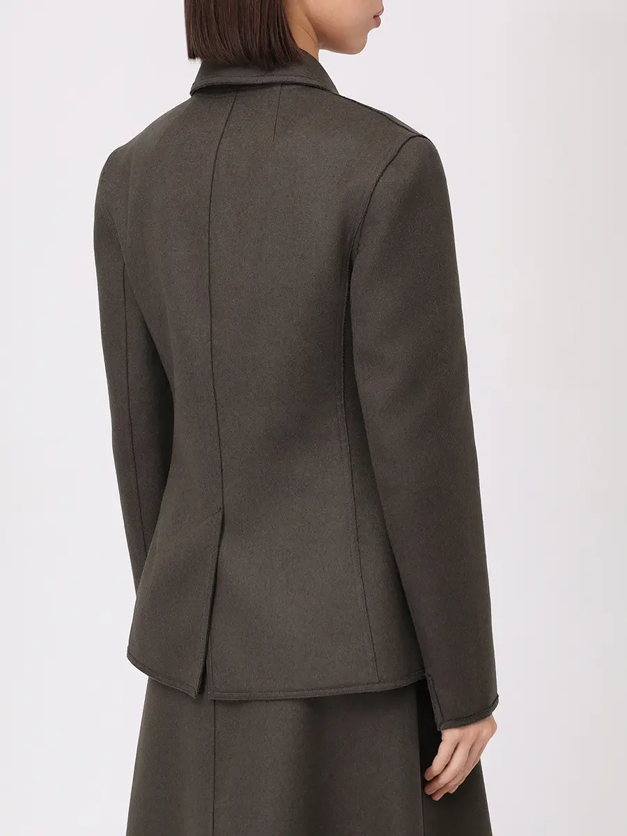 Жакет шерстяной