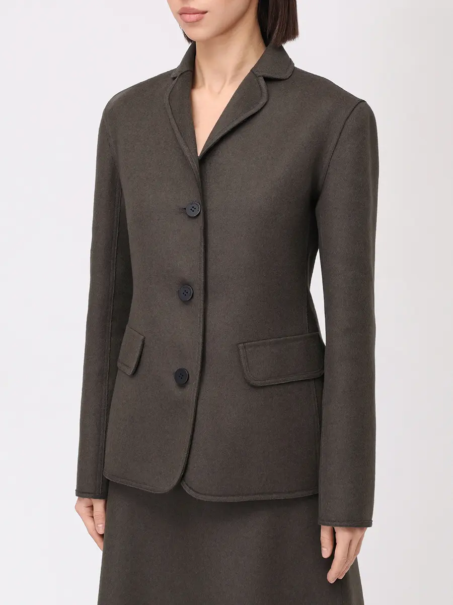 Жакет шерстяной