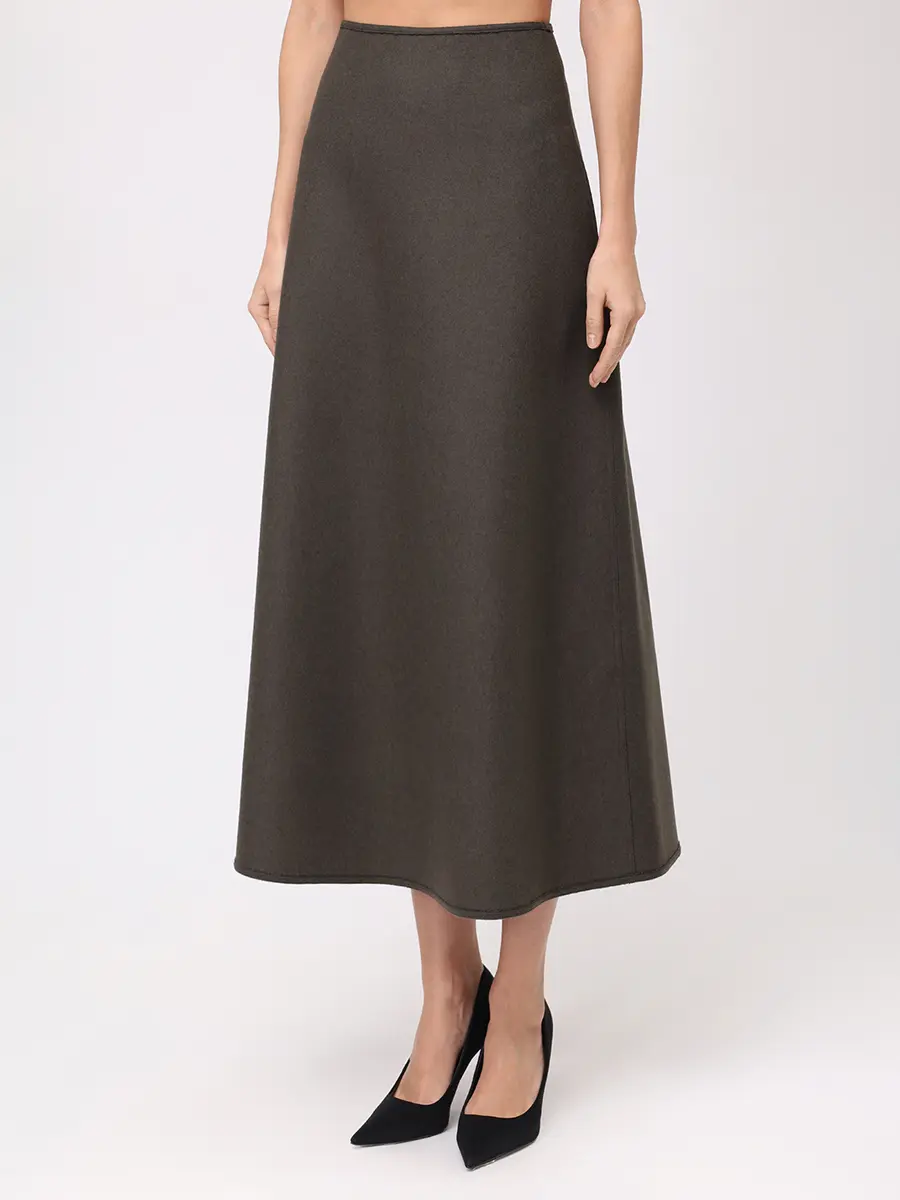 Юбка шерстяная