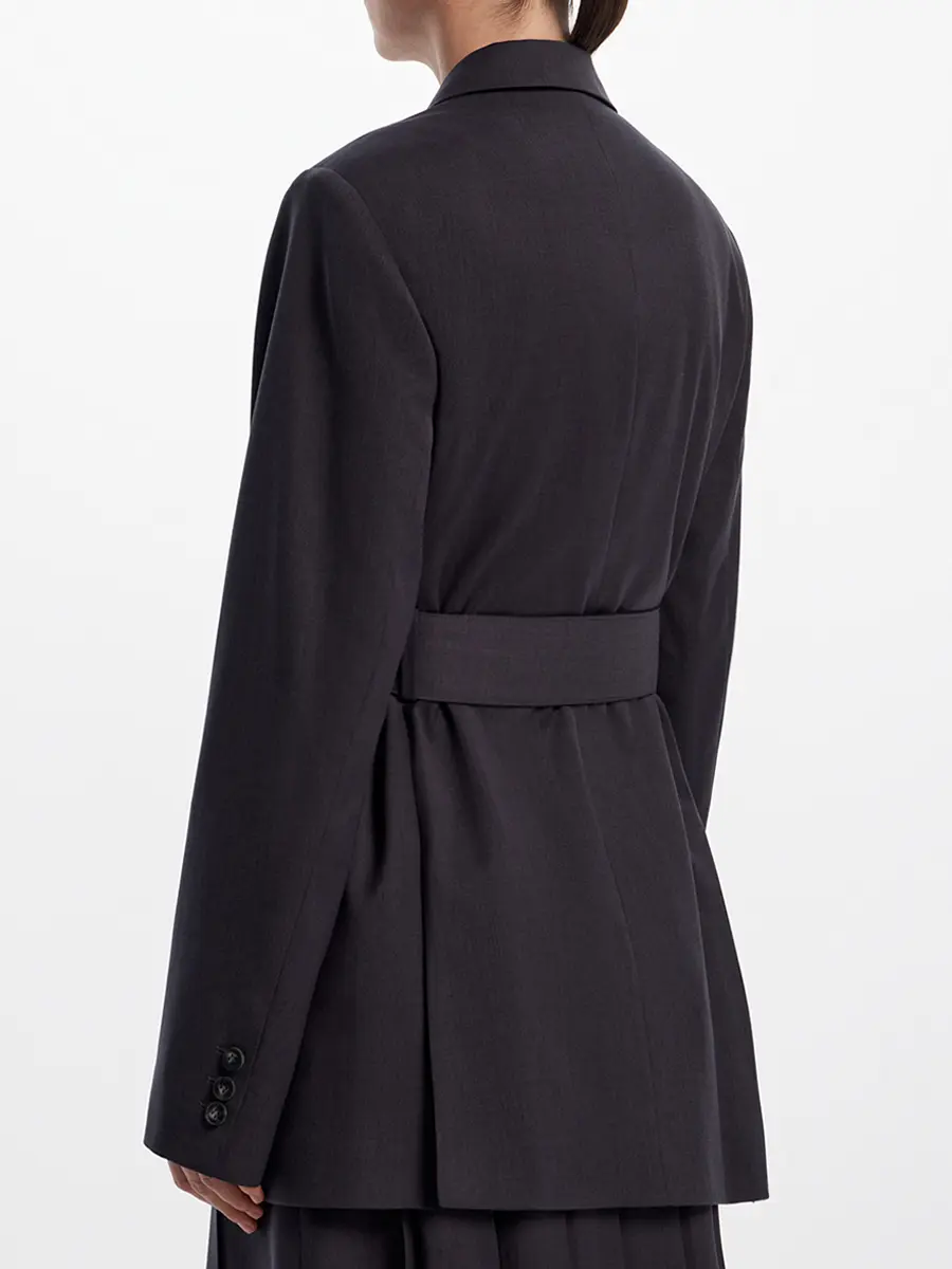 Жакет с поясом