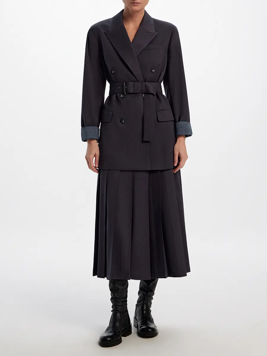 Жакет с поясом