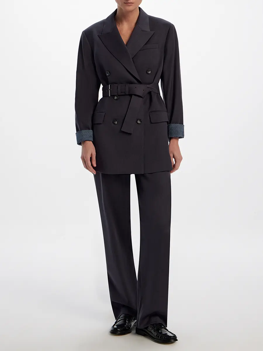 Жакет с поясом