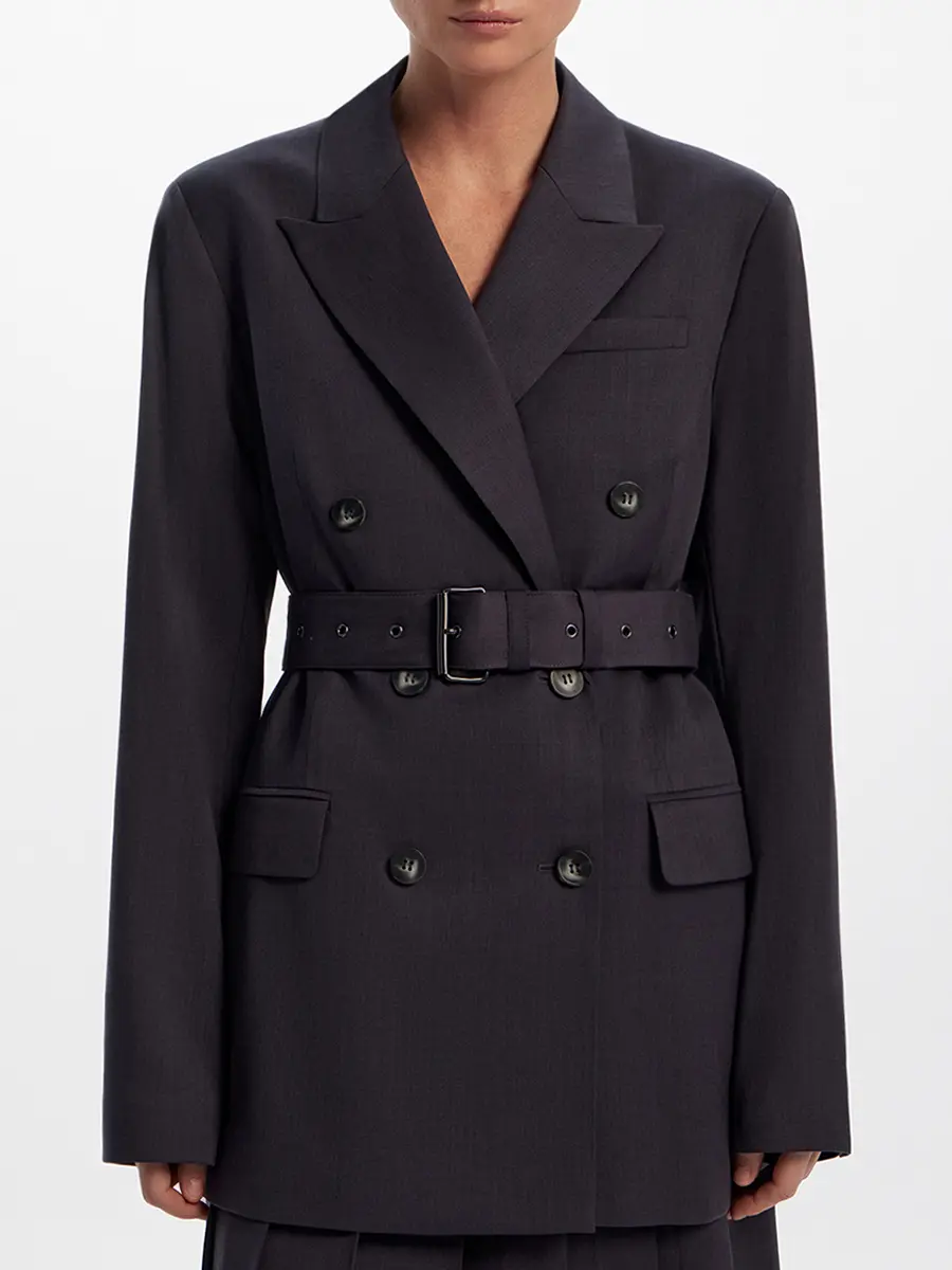 Жакет с поясом