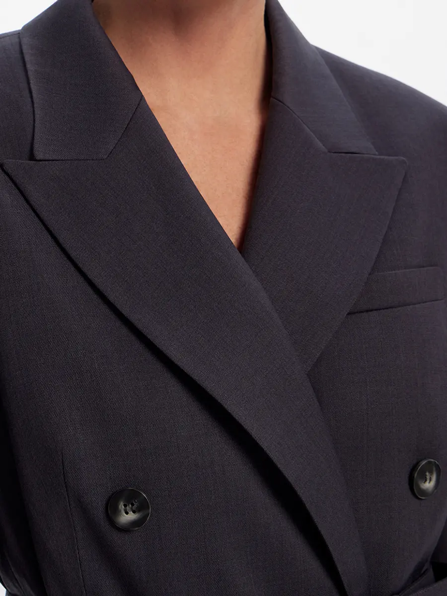 Жакет с поясом