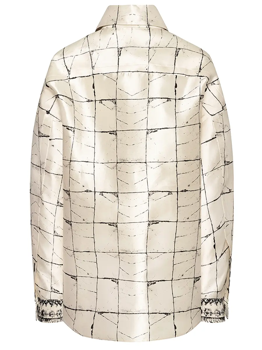 Рубашка шелковая