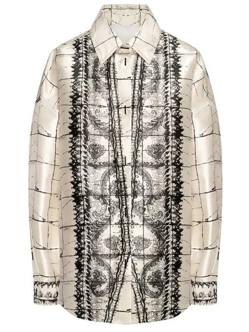 Рубашка шелковая BESSMENNO