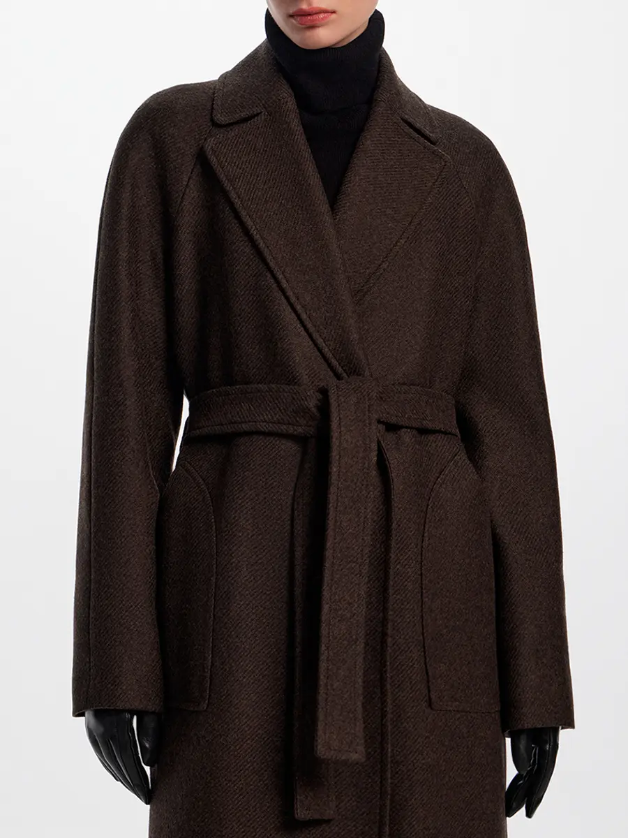 Пальто шерстяное