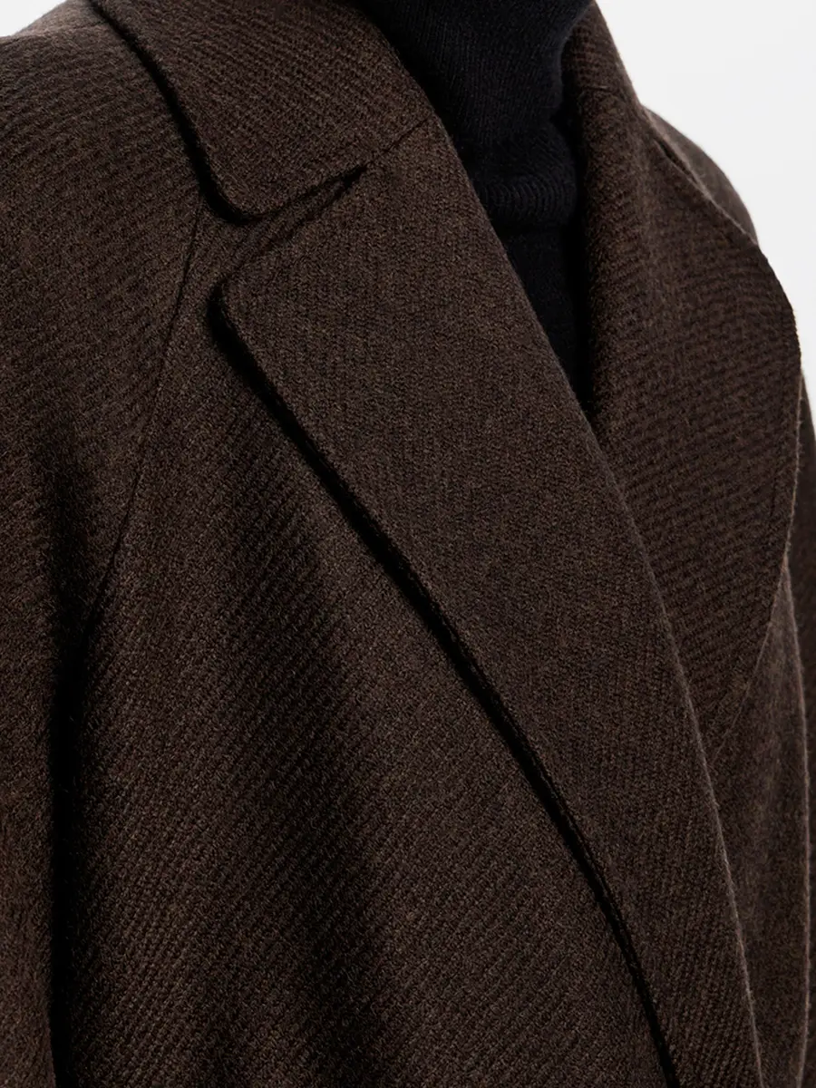 Пальто шерстяное