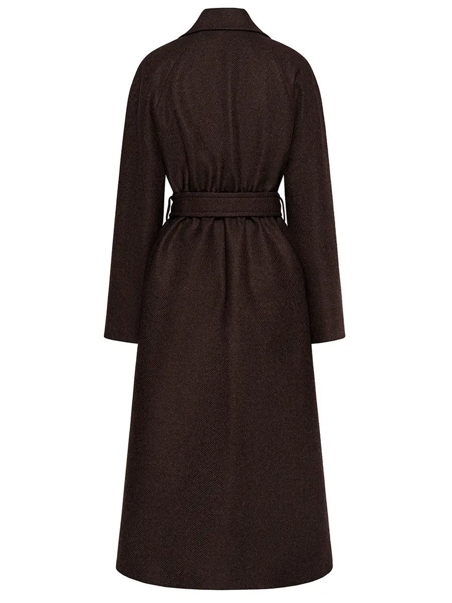 Пальто шерстяное