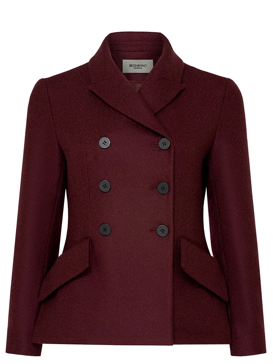 Жакет шерстяной