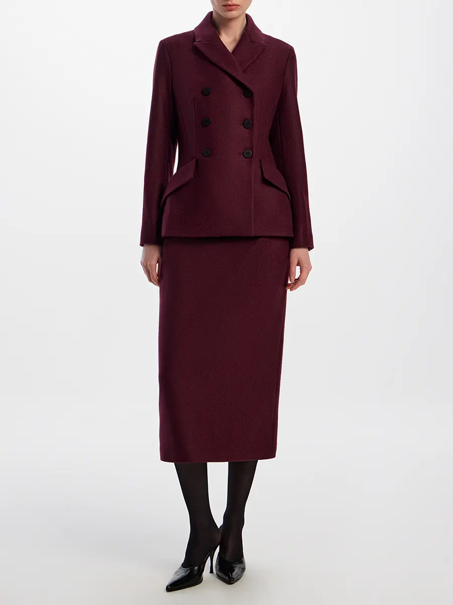 Жакет шерстяной